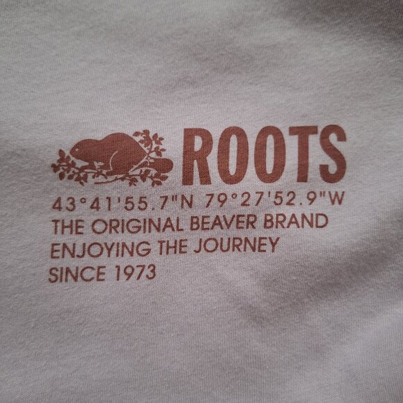 Roots Lilac Long Sleeve Tee 100% Cotton - Picture 3 of 6
